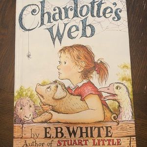 Charlottes Web Book By E.B White Hardcover.